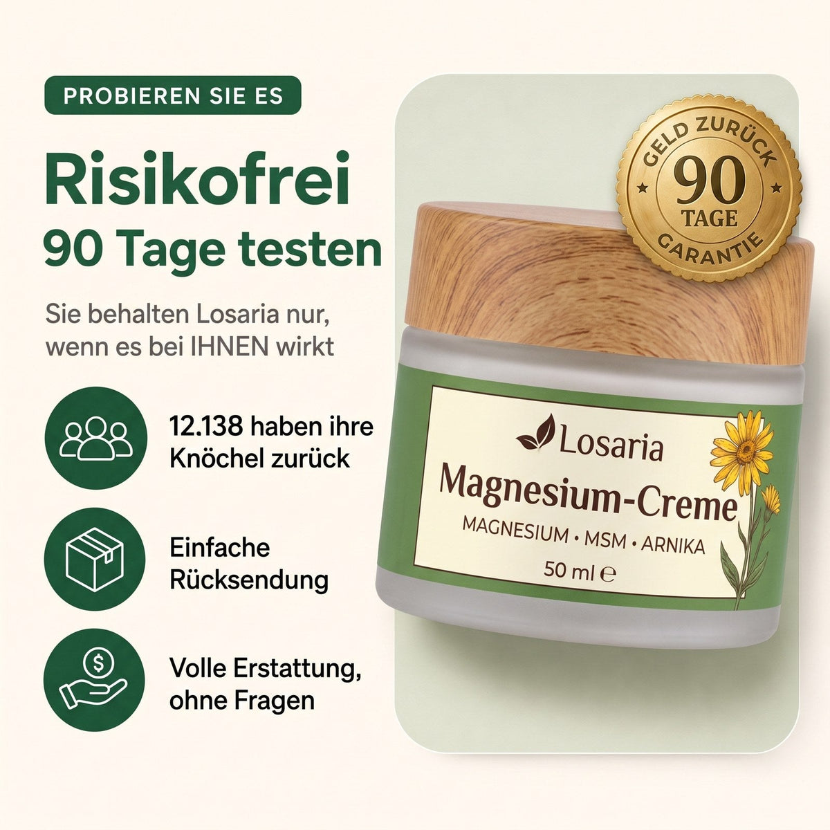 90 Tage risikofrei testen