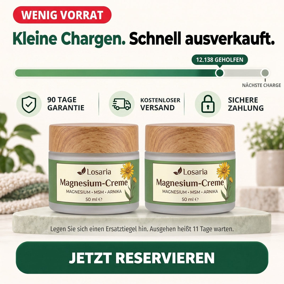Kleine Chargen – schnell ausverkauft
