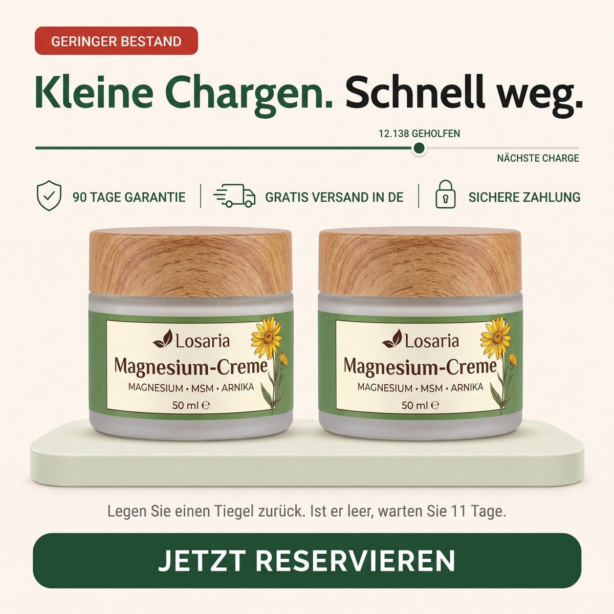 Kleine Chargen – schnell ausverkauft