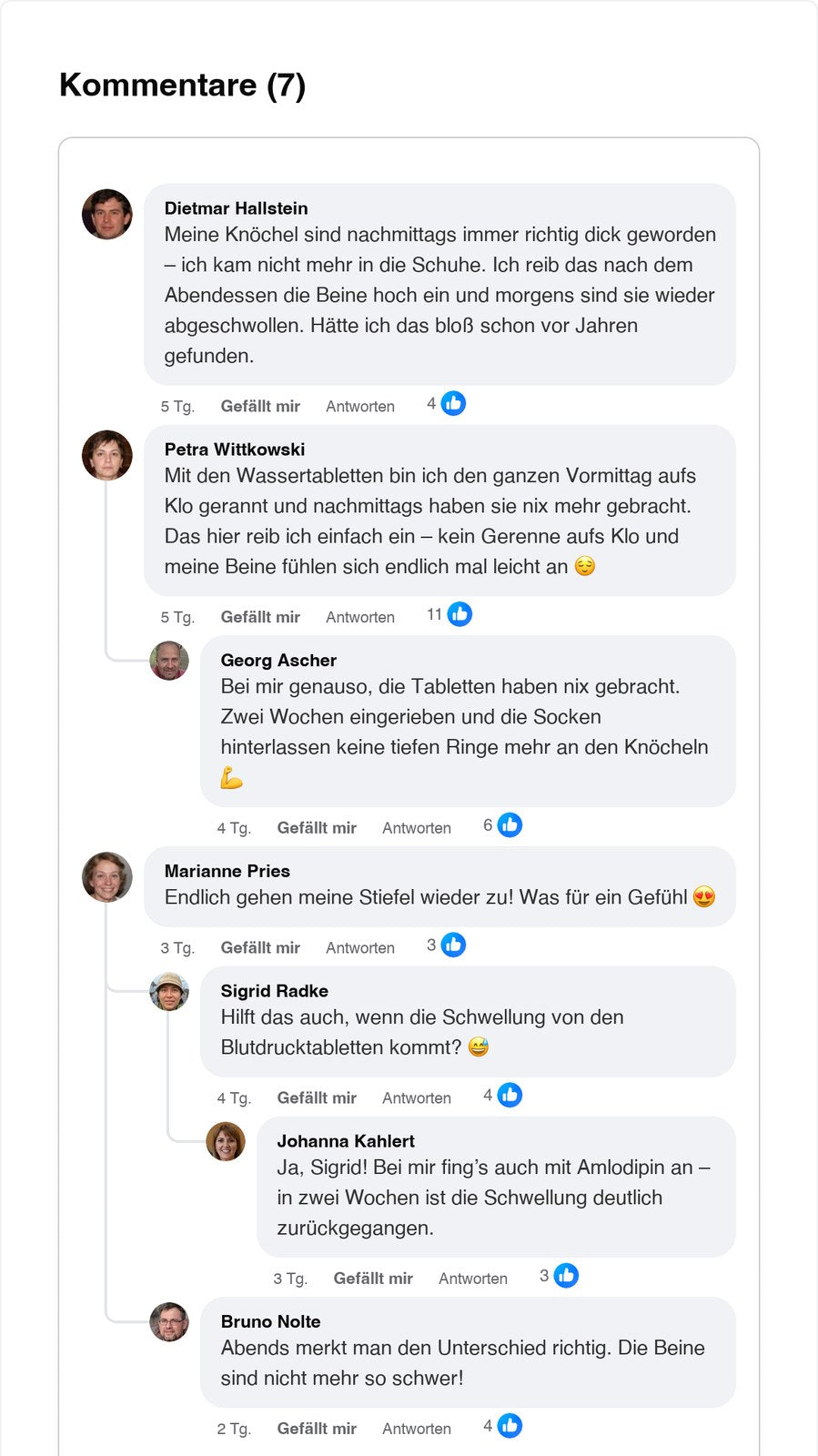 los oedem kommentare v2