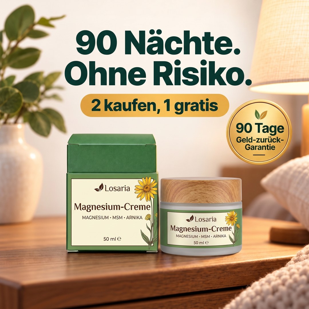 90 Nächte risikofrei – 2 kaufen, 1 gratis – 90 Tage Geld-zurück-Garantie